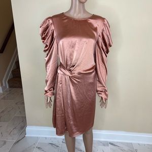 Eloquii side drape dress